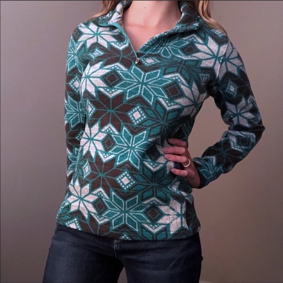 Spyder Sweaters - Spyder Snowflake Dreamy Sweater Pullover Size 10